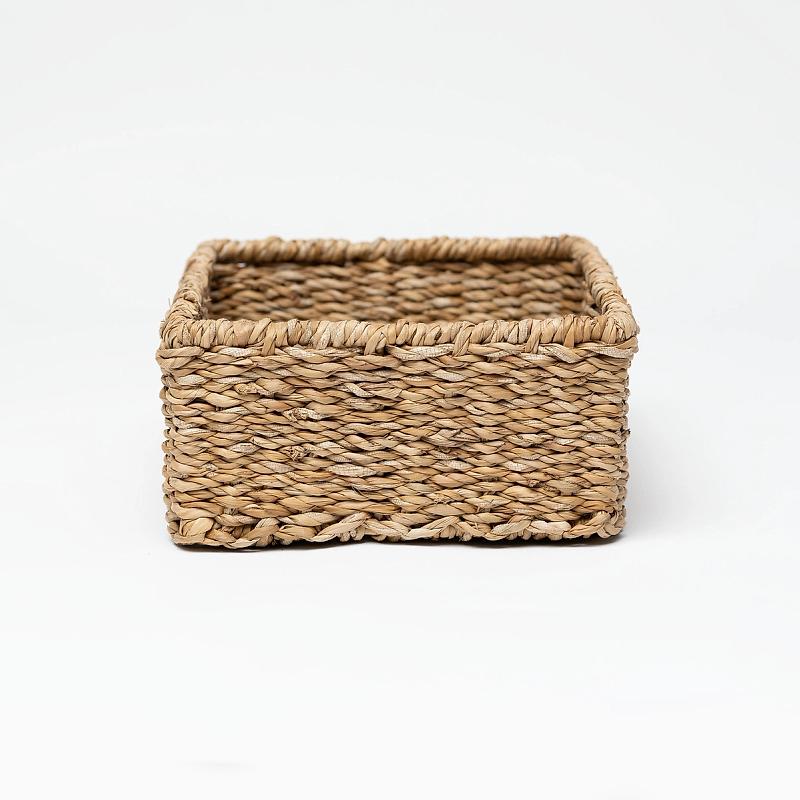 Newbury - Rectangular Shallow Seagrass Basket | Wicka