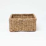 Newbury - Rectangular Shallow Seagrass Basket | Wicka