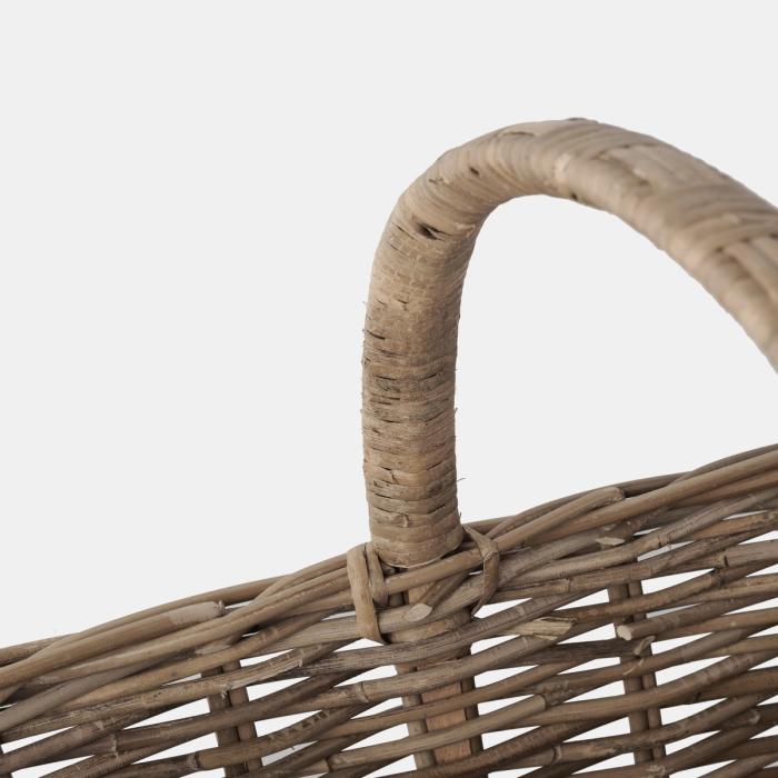 Material Matters - Marketplace is made from Kubu rattan, a sustainable species of cane that grows abundantly and wild in many areas of South East Asia. After harvesting, it is sun dried and then soaked in a natural water bath, which makes it pliable for weaving and produces the distinctive, warm colour.