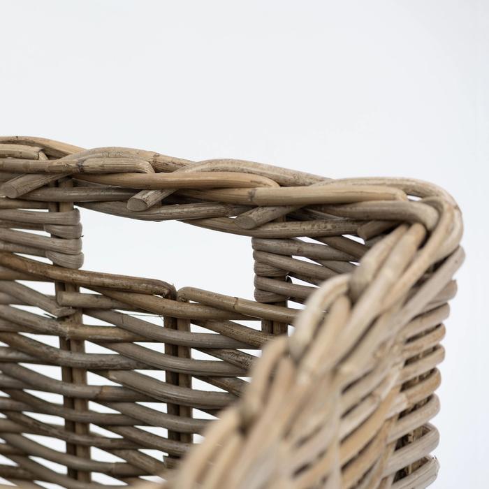 Material Matters - Casa is made from Kubu rattan, a sustainable species of cane that grows abundantly and wild throughout South East Asia. After harvesting, it is sun dried and then soaked in a natural water bath, which makes it pliable for weaving and produces the distinctive, warm colour.