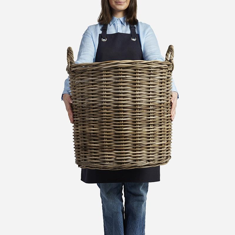 Helmsley - Round Kubu Basket | Wicka