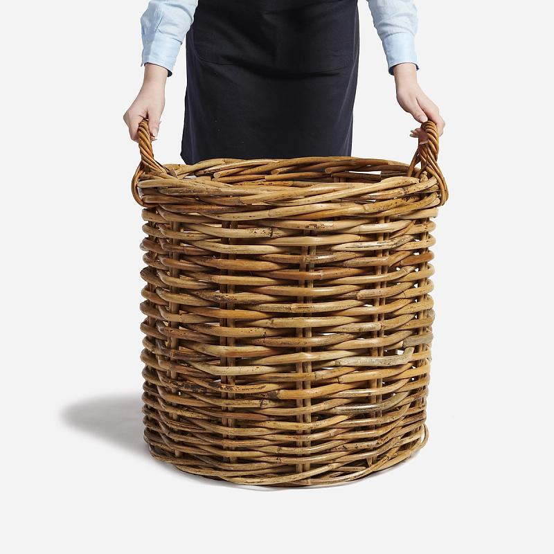 Montana - Heavy Duty Cane Round Basket | Wicka