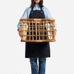 Hakasan - Rectangular Open Bamboo Basket | Wicka