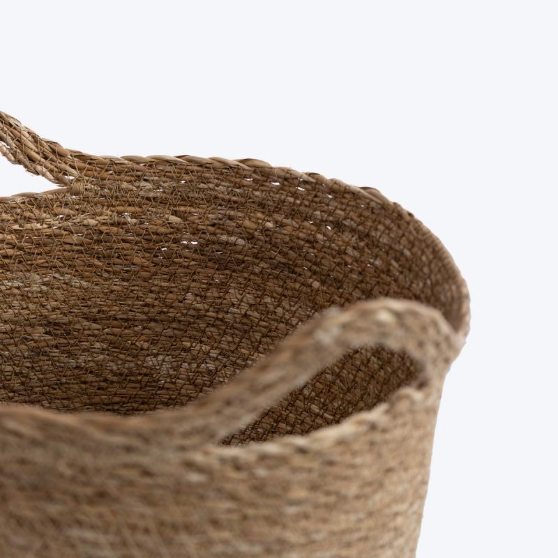 Bromley - Woven Tapered Seagrass Basket | Wicka