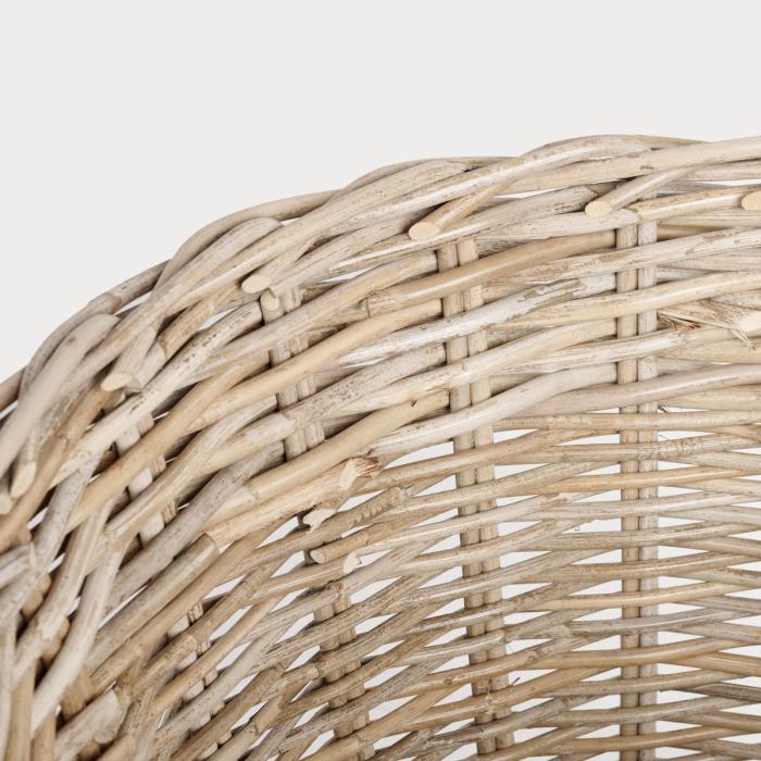 Material Matters - Boxwood is made from Kubu rattan, a sustainable species of cane that grows abundantly and wild in many areas of Southeast Asia. After harvesting, it is sun-dried and then soaked in a natural water bath, which makes it pliable for weaving and produces the distinctive, warm colour.