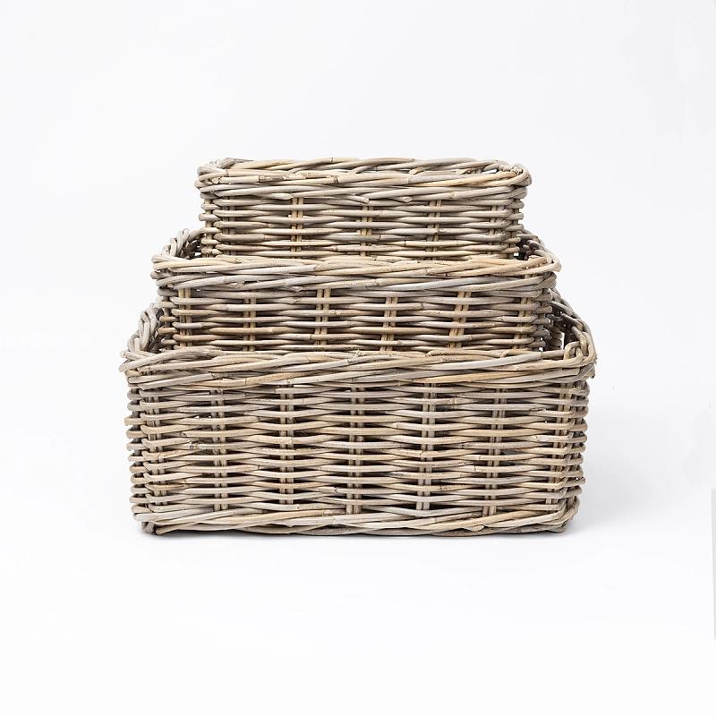 Arlington - Low Rectangular Kubu Utility Basket