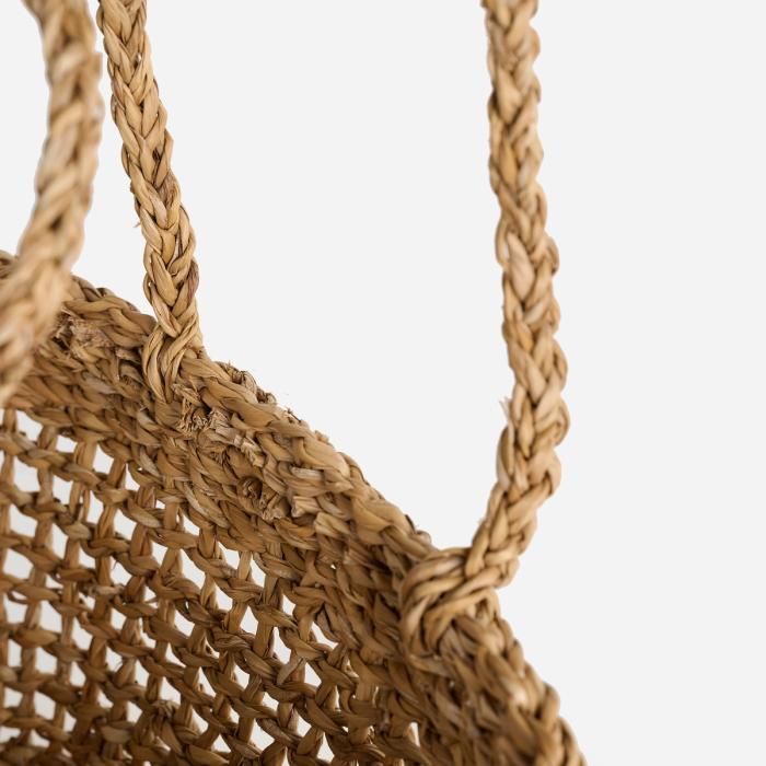 Material Matters - Umbria is made from seagrass, a fast growing flowering plant that grows abundantly in shallow, saltwater marshes around the world. Biodegradable and sustainable, seagrass makes for an ideal environmental friendly product to dry, twist and weave.