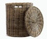 Georgetown | Wicker Laundry Basket With Lid