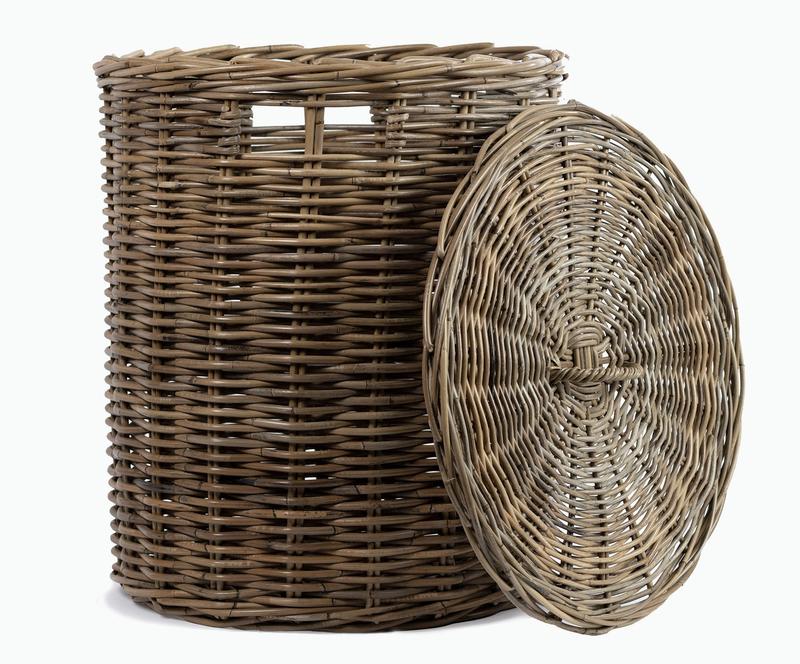 Georgetown | Wicker Laundry Basket With Lid