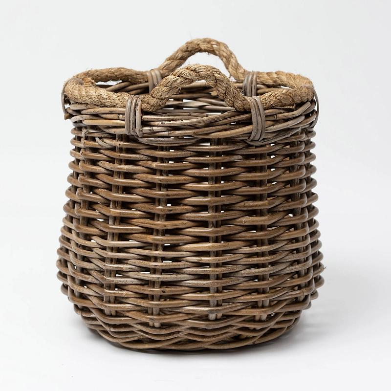 Cabo - Elliptical Rope And Kubu Basket | Wicka