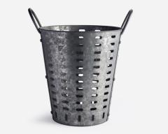 Carnac Tin Olive Basket