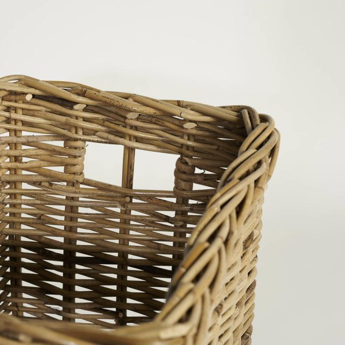 Material Matters - Banyan is made from Kubu rattan, a sustainable species of cane that grows abundantly and wild in many areas of South East Asia. After harvesting, it is sun dried and then soaked in a natural water bath, which makes it pliable for weaving and produces the distinctive, warm colour.