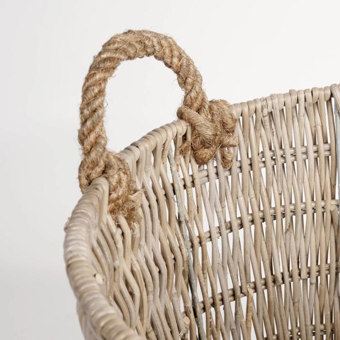 Material Matters - Osaka is made from Kubu rattan, a sustainable species of cane that grows abundantly and wild throughout South East Asia. After harvesting, it is sun dried and then soaked in a natural water bath, which makes it pliable for weaving and produces the distinctive, warm colour.