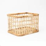 Hakasan - Rectangular Open Bamboo Basket | Wicka