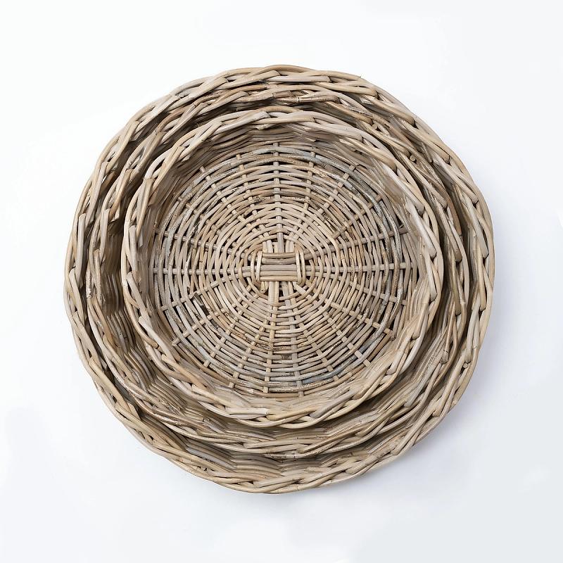 Napa - Round Kubu Tray | Wicka