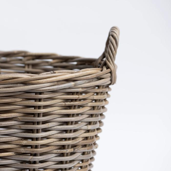 Material Matters - Camden is made from Kubu rattan, a sustainable species of cane that grows abundantly and wild throughout South East Asia. After harvesting, it is sun dried and then soaked in a natural water bath, which makes it pliable for weaving and produces the distinctive, warm colour.