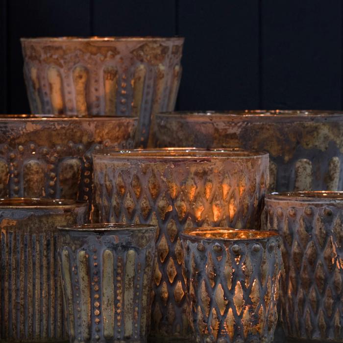 Crafted Through the Ages - Each votive is individually handcrafted using traditional mercury silvering techniques, resulting in a beautiful, timeworn patina and authentic vintage character. Subtle imperfections make every piece one-of-a-kind, echoing centuries of artisanal heritage and old-world craftsmanship.