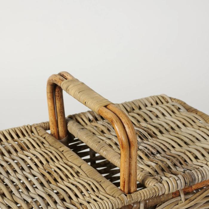 Material Matters - Sommersby is made from Kubu rattan, a sustainable species of cane that grows abundantly and wild in many areas of South East Asia. After harvesting, it is sun dried and then soaked in a natural water bath, which makes it pliable for weaving and produces the distinctive, warm colour.