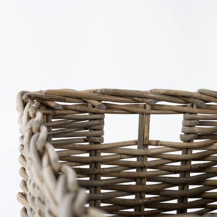 Material Matters - Andover is made from Kubu rattan, a sustainable species of cane that grows abundantly and wild throughout South East Asia. After harvesting, it is sun dried and then soaked in a natural water bath, which makes it pliable for weaving and produces the distinctive, warm colour.