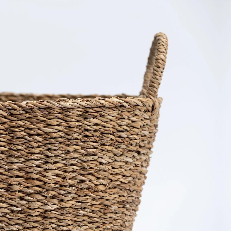 Albany | Oval Seagrass Utility Basket | Wicka