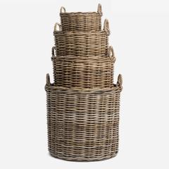 Helmsley Round Wicker Cane Basket 