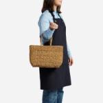 Haymarket - Rectangular Seagrass Tote Bag | Wicka