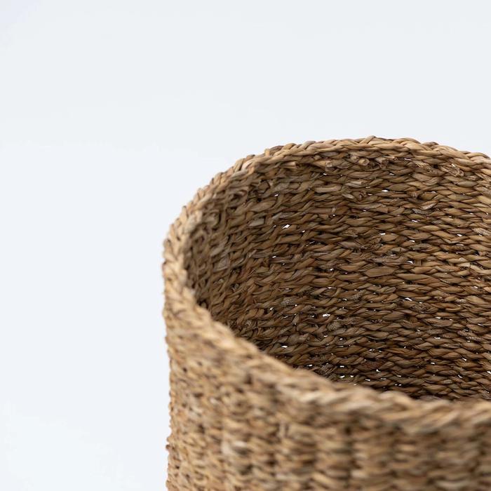 Material Matters - Marco is made from seagrass, a fast growing flowering plant that grows abundantly in shallow, saltwater marshes around the world. Biodegradable and sustainable, seagrass makes for an ideal environmental friendly product to dry, twist and weave.