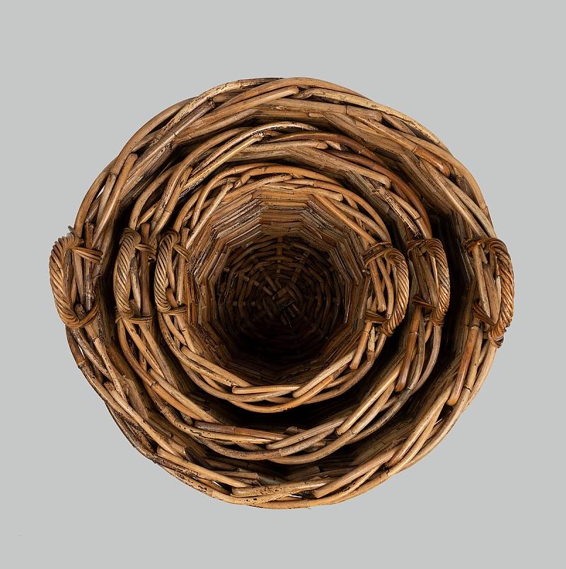 Montana - Heavy Duty Cane Round Basket | Wicka