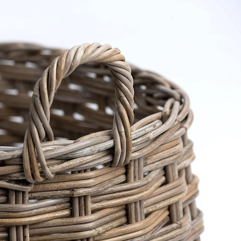 Moroc - Herringbone Weave Kubu Basket | Wicka