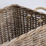 Hampton - Rectangular Rope And Kubu Basket | Wicka