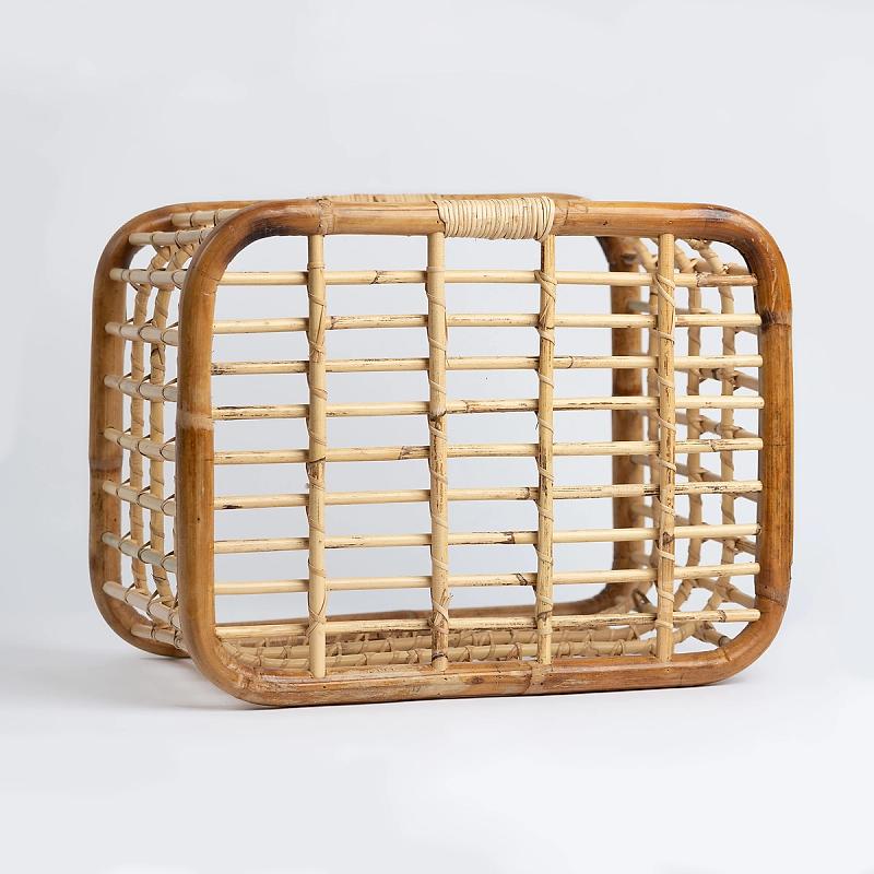 Hakasan - Rectangular Open Bamboo Basket | Wicka