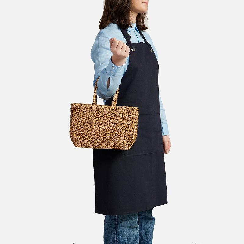 Haymarket - Rectangular Seagrass Tote Bag | Wicka