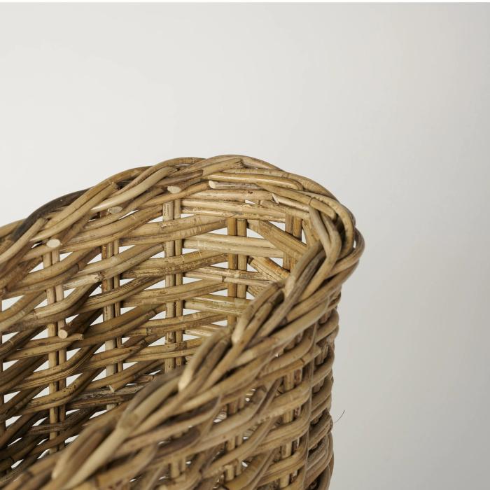 Material Matters - Watson is made from Kubu rattan, a sustainable species of cane that grows abundantly and wild in many areas of South East Asia. After harvesting, it is sun dried and then soaked in a natural water bath, which makes it pliable for weaving and produces the distinctive, warm colour.