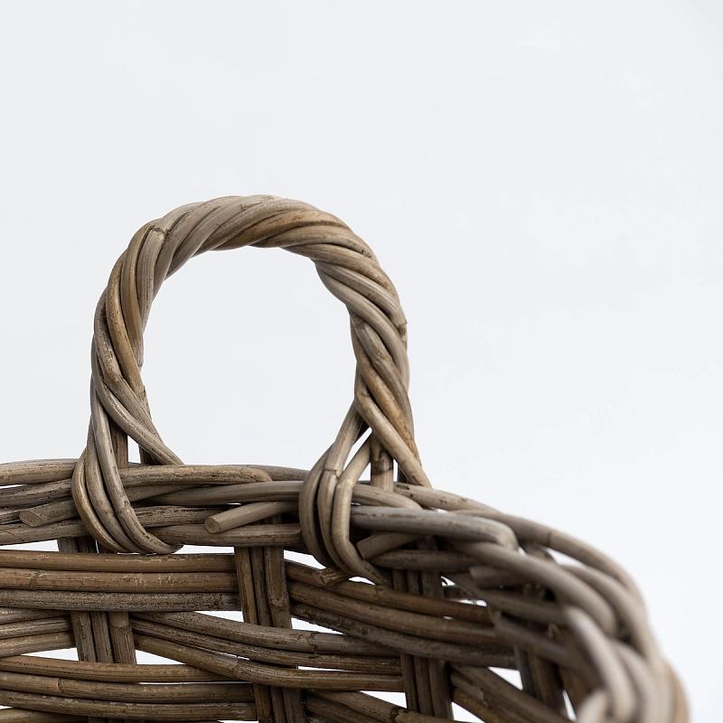 Moroc - Herringbone Weave Kubu Basket | Wicka