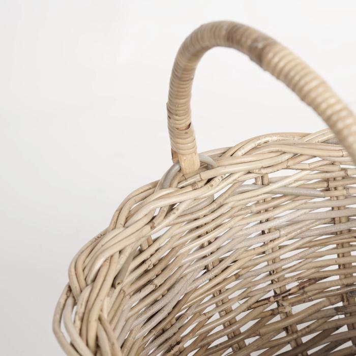 Material Matters - Mulberry is made from Kubu rattan, a sustainable species of cane that grows abundantly and wild throughout South East Asia. After harvesting, it is sun dried and then soaked in a natural water bath, which makes it pliable for weaving and produces the distinctive, warm colour.