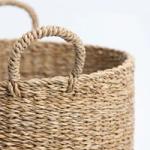 Como - Elliptical Seagrass Basket | Wicka