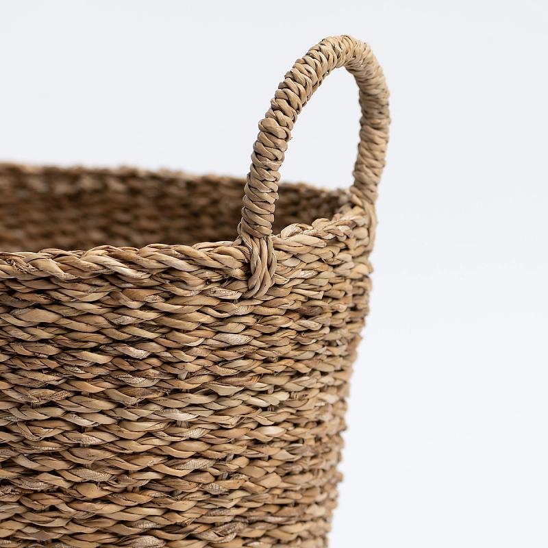 Albany | Oval Seagrass Utility Basket | Wicka