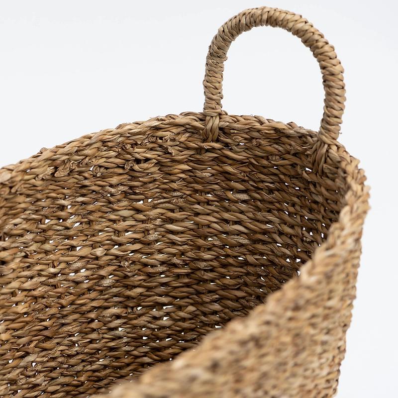 Albany | Oval Seagrass Utility Basket | Wicka