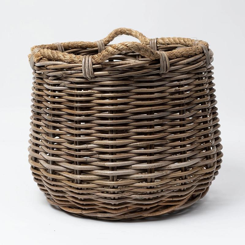 Cabo - Elliptical Rope And Kubu Basket | Wicka