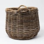 Cabo - Round Cane Basket With Rope Handles | Wicka