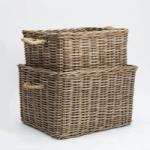 Hampton - Rectangular Rope And Kubu Basket | Wicka