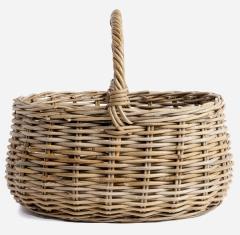 Tilbrook Wicker Cane Carry Basket 