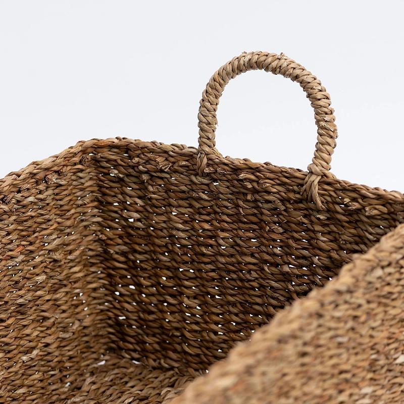 Hillbrook - Rectangular Seagrass Utility Basket | Wicka