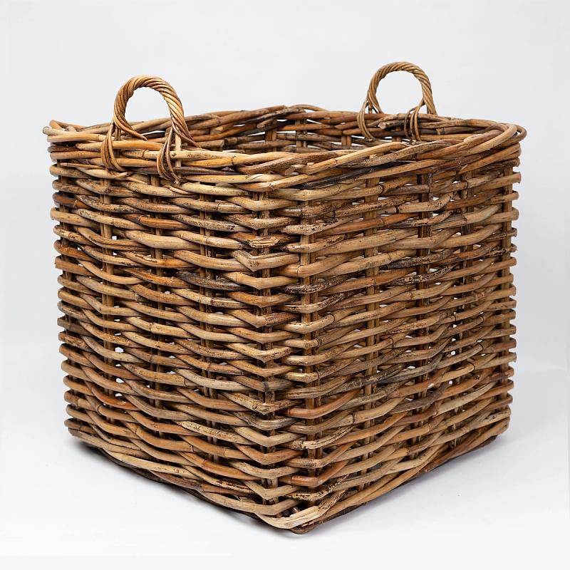 Aspen - Heavy Duty Cane Square Basket | Wicka