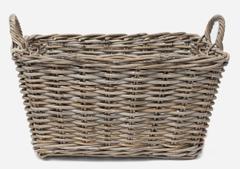 Columbia Tapered Rectangular Wicker Cane Basket 