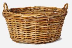 Edgewater Heavy Duty Cane Oval Basket