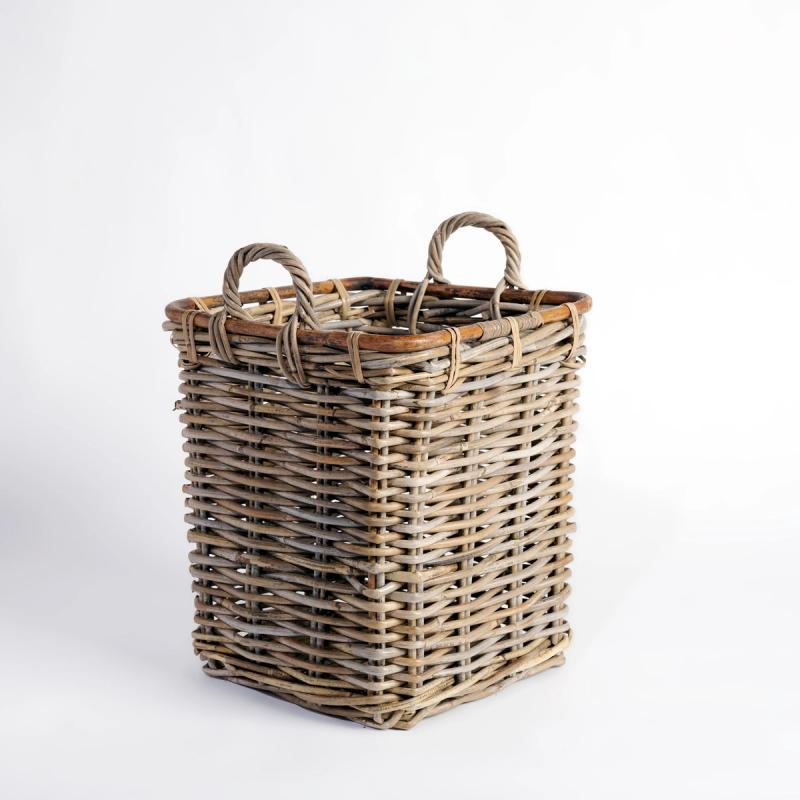 Nobu Kubu Square Basket Wicka