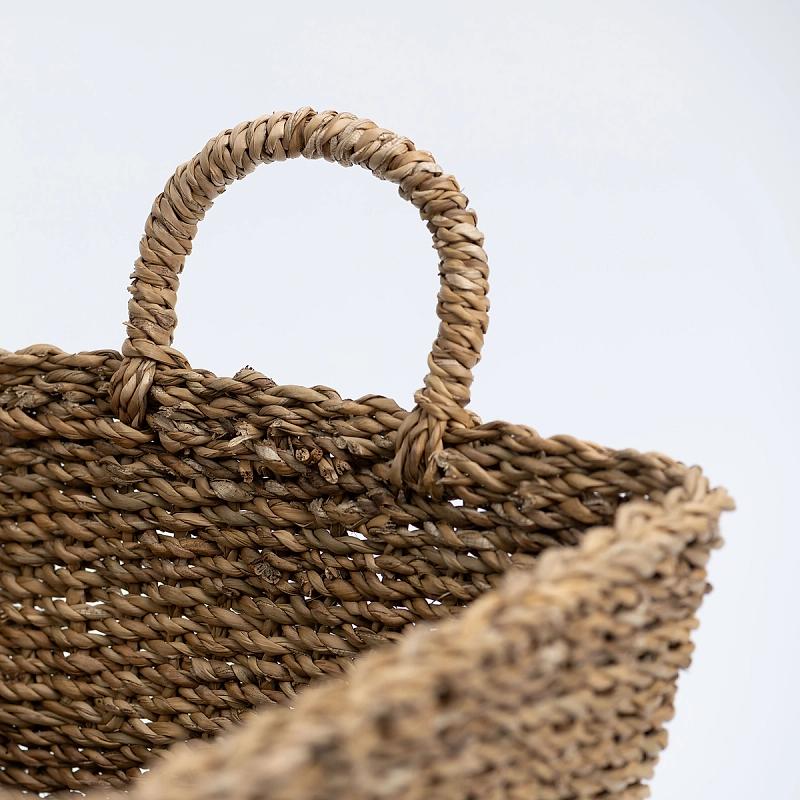 Berkley - Tapered Square Seagrass Basket | Wicka