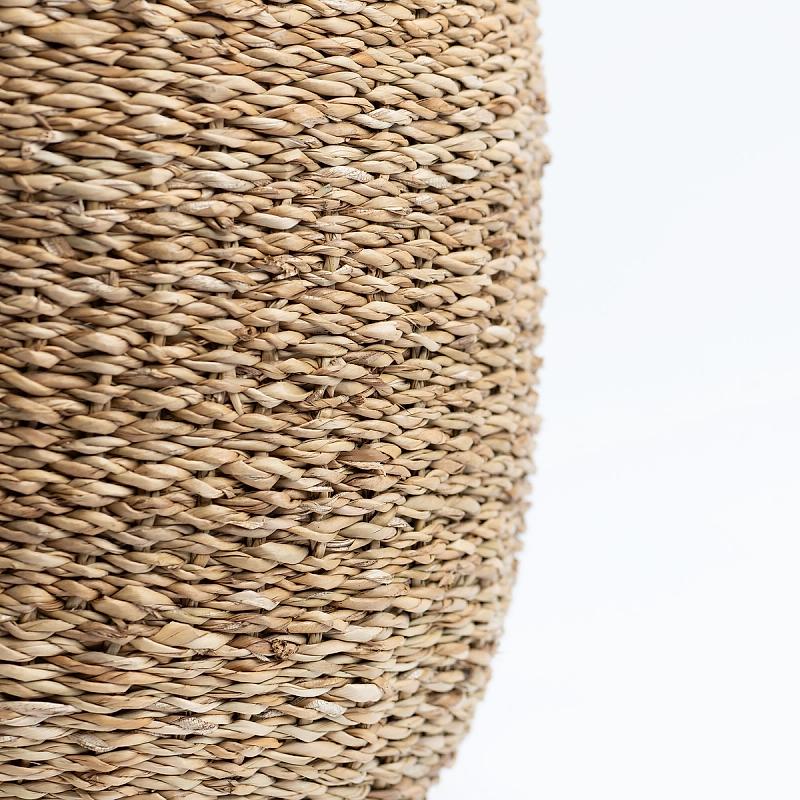 Como - Elliptical Seagrass Basket | Wicka