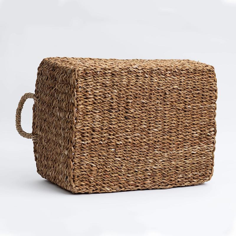 Hillbrook - Rectangular Seagrass Utility Basket | Wicka